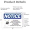 Signmission Secondary Evacuation Point Sign With Symbol, 7 in W x Rectangle, Vinyl Decal OS-2PACK-NS-D-57-L-18264 - alternate 4